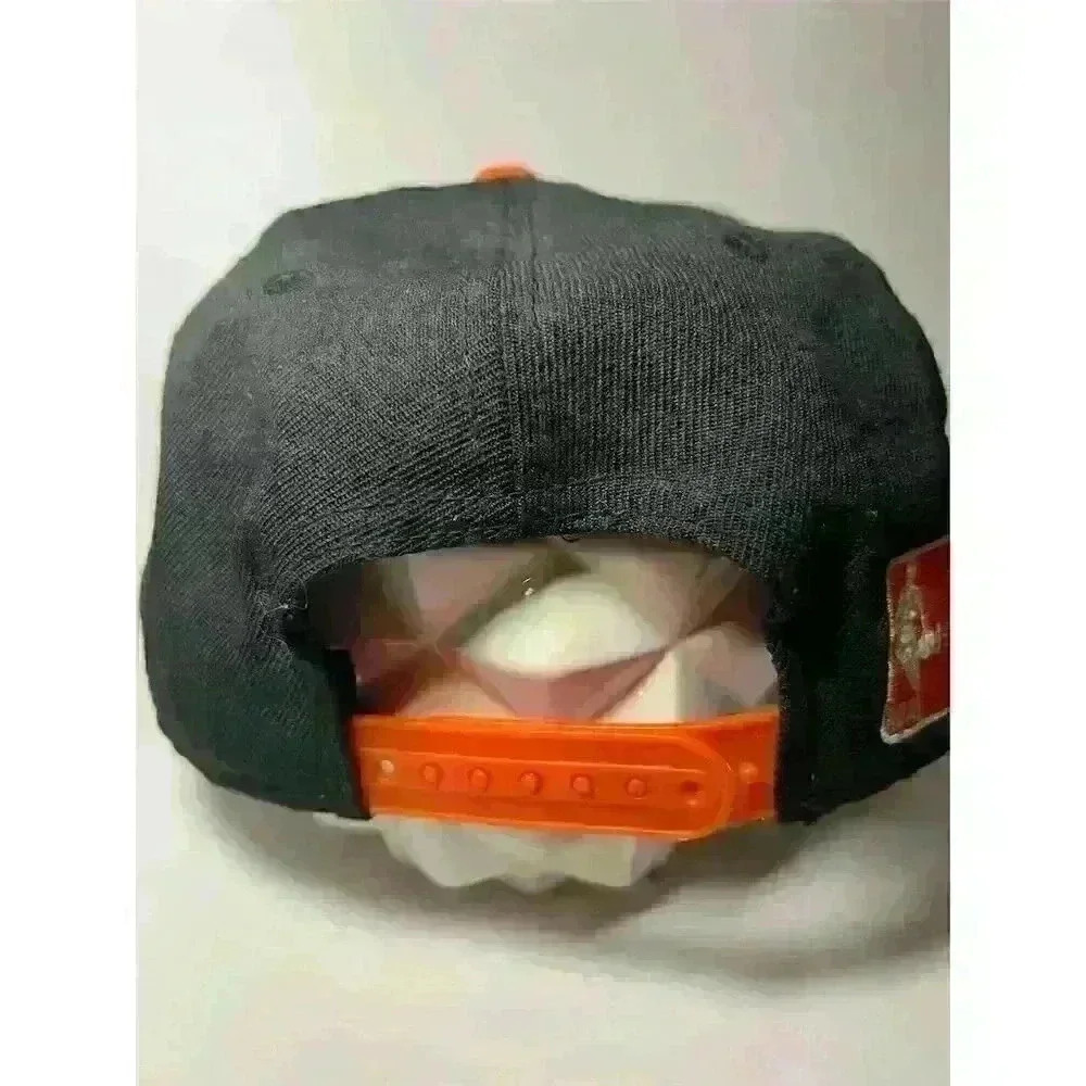 New York Knicks Snapback Hat New Era 9Fifty Hardwood Classics Black - Picture 4 of 10